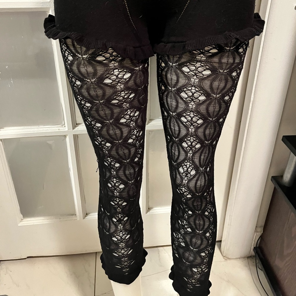 One piece short and thights black Valentino size 36/xs great condition